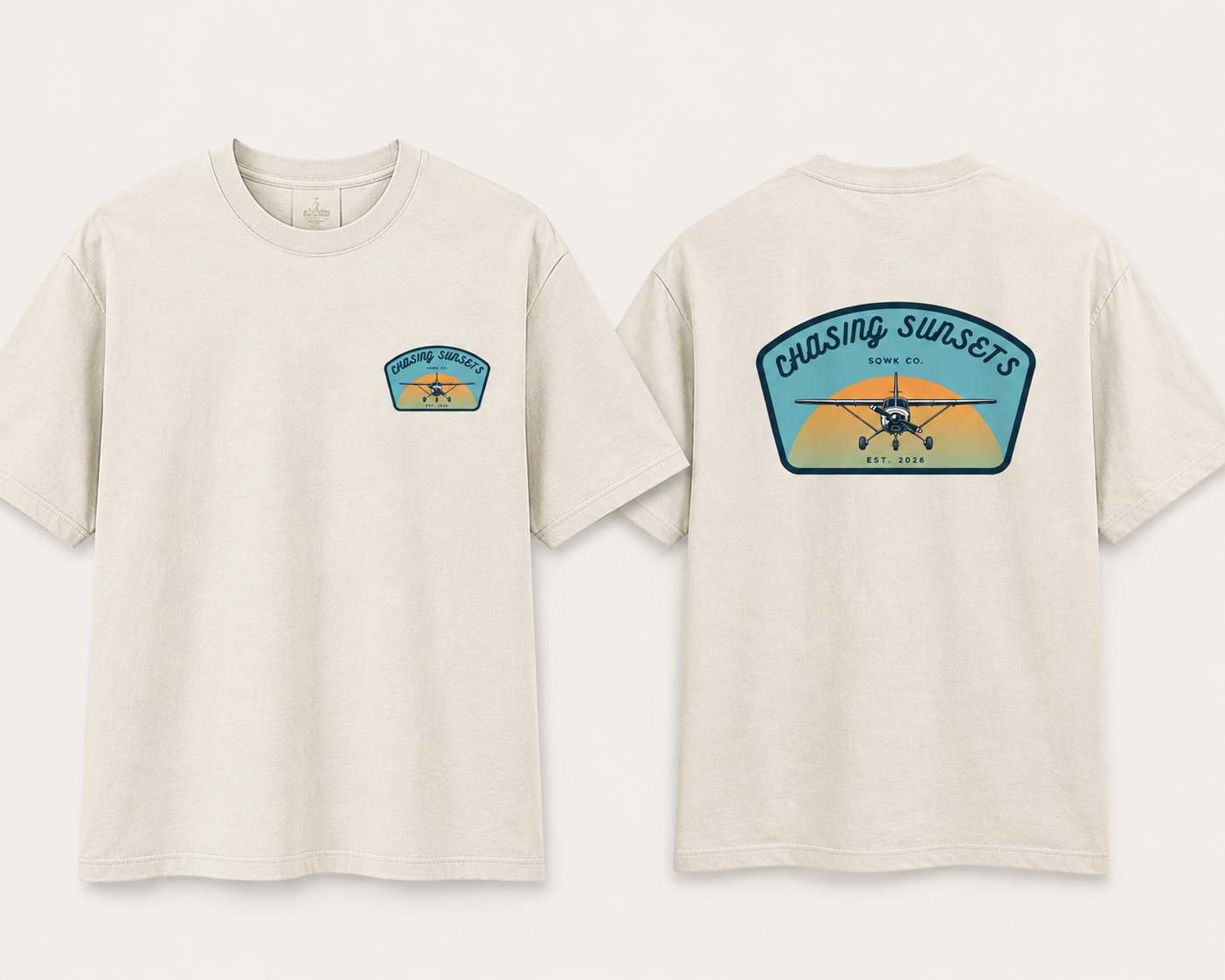 Chasing sunsets tee