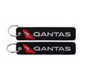 Embroidered Airline Keychain | Quantas