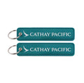Embroidered Airline Keychain | Cathay Pacific