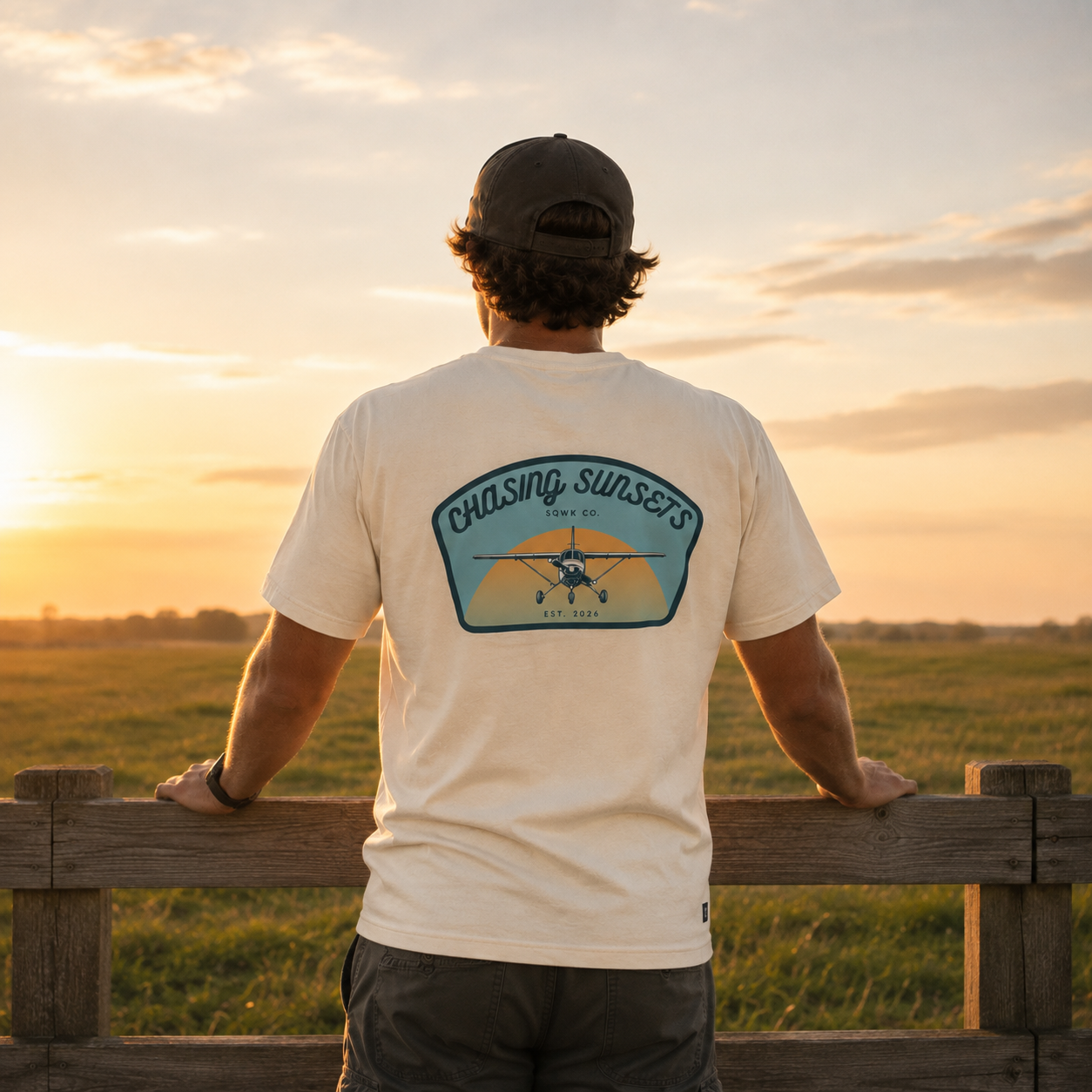 Chasing sunsets tee
