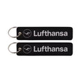 Embroidered Airline Keychain | Lufthansa