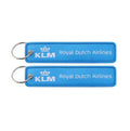 Embroidered Airline Keychain | KLM