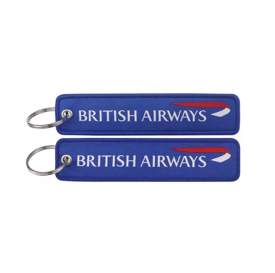 Embroidered Airline Keyring | British Airways